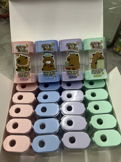 58309#กบเหลาดินสอ 1กล่อง / 24ชิ้น