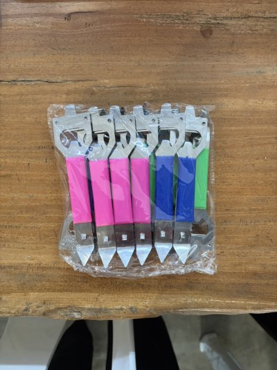 25910#ที่เปิดขวดอเนกประสงค์ 12ชิ้น/แพ็ค ราคา 10 บาท
