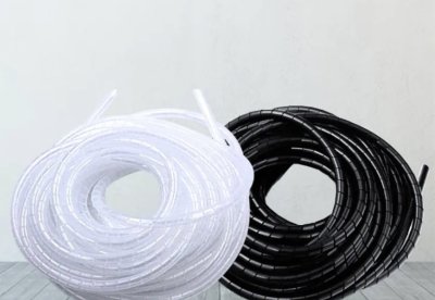 PL-7433#เกลียวเก็บสายไฟ 14mm 3m 12ชิ้น/แพ็ค ราคา20บาท