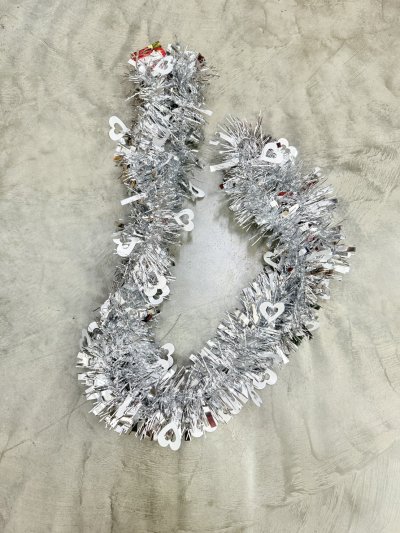 2025-004#สายรุ้งประดับปีใหม่โหล/ 12ชิ้น ราคา10 บาท /คละสี