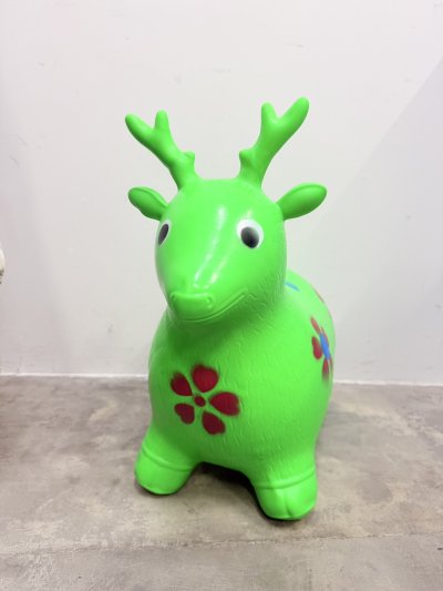 A284-12#ม้านั่งยางสูบลม คละแบบคละสี