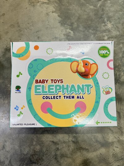 60515# ช้างไขลาน 12ชิ้น / โหล ราคา 20 บาท