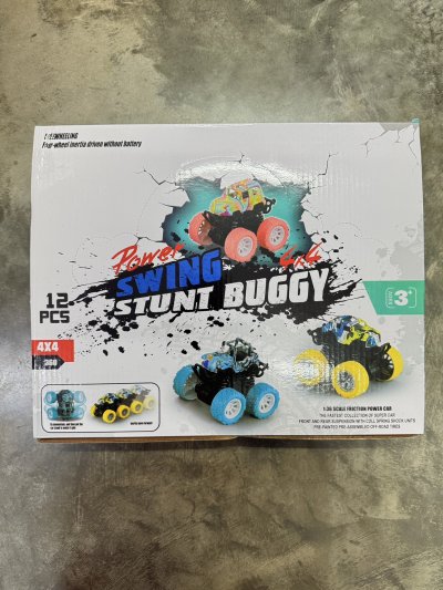 62572#รถของเล่นบิ๊กฟุต 12ชิ้น / โหล ราคา 20 บาท