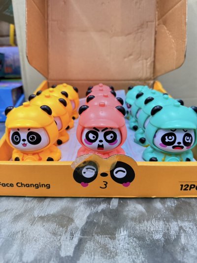 68284#แพนด้าเปลี่ยนหน้า 12ชิ้น / โหล ราคา 20 บาท