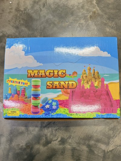 40461#ทรายวิทยาศาสตร์ 12ชิ้น / โหล ราคา 20 บาท