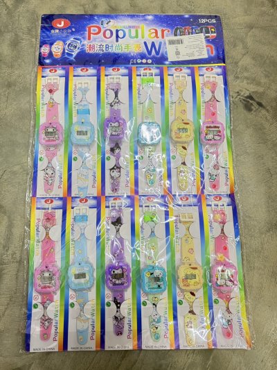 41092#นาฬิกาข้อมือ 12ชิ้น / โหล ราคา 20 บาท
