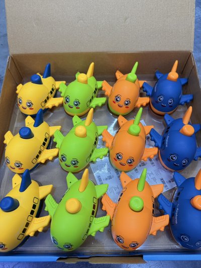 66296#เครื่องบินกดแล้ววิ่ง 12ชิ้น / โหล ราคา 20 บาท