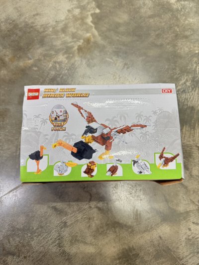 63091#แคปซูลตัวต่อนก 12ชิ้น / โหล ราคา 20 บาท