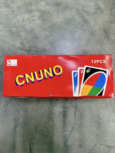 40961#ไพ่CNUNO 12ชิ้น / โหล ราคา 20 บาท