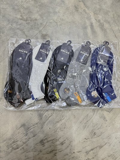 A007-2#ถุงเท้าผู้ชาย คละสี