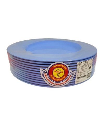 จานตื้น 8 นิ้ว สีฟ้า 12ชิ้น / โหล ราคา 15 บาท