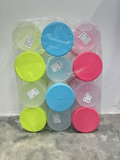 5#กระปุกนินจา ลายหัวใจ./ชัดเจน 12ชิ้น/ โหล ราคา 15 บาท