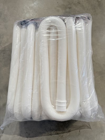 NO.072#ท่อย่นยาว 1.3ม. ขาว