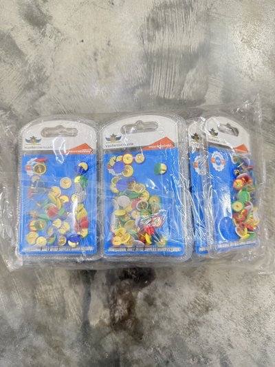 A120-41#หมุดติดกระดานบอร์ด 12ชิ้น/ โหล ราคา 15บาท