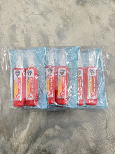 21315#ปากกาลบคำผิด (แดง) 12ชิ้น/ โหล ราคา 20 บาท