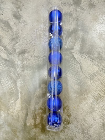 A301-15#ลูกบอลต้นคริสต์มาส 12ชิ้น/ โหล ราคา 20 บาท