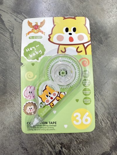 21201#เทปลบคำผิด 12ชิ้น/ โหล ราคา 10 บาท