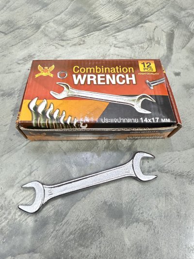 12316#ประแจ 14-17 MM 12ชิ้น/ โหล ราคา 20 บาท
