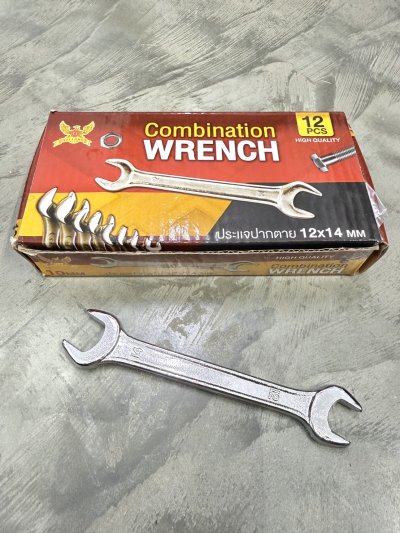 12315#ประแจ 12-14 MM 12ชิ้น/ โหล ราคา20 บาท
