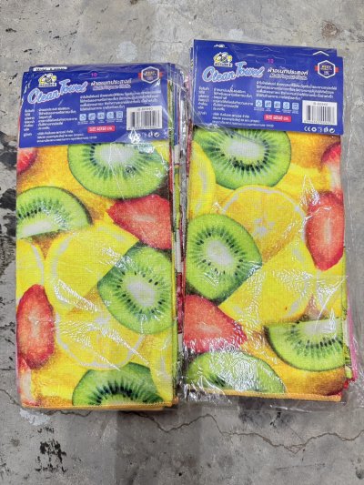 B-60940#ผ้าอเนกประสงค์รองภาชนะ 40*60 cm. 12ชิ้น/ โหล ราคา 15 บาท