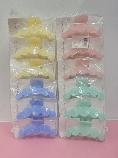 81546#กิ๊บหนีบผม 12ชิ้น/ โหล ราคา 20 บาท