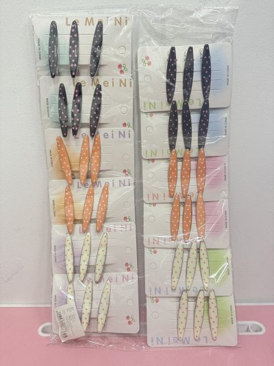 83360#กิ๊ปคาดผม 1*3 12ชิ้น/ โหล ราคา 20 บาท