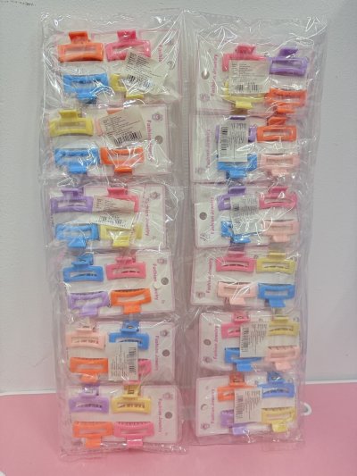 81558#กิ๊บหนีบผม 12ชิ้น/ โหล ราคา15 บาท