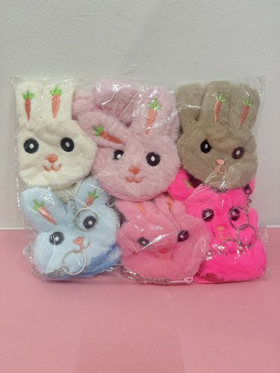 73506#กระเป๋าพวงกุญแจใส่เหรียญ 12ชิ้น/ โหล ราคา20 บาท