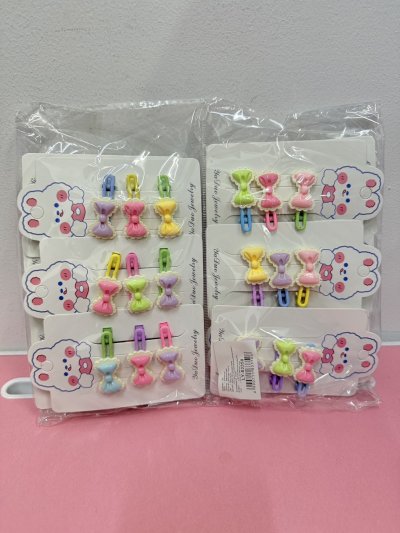 83350#กิ๊บติดผม 12ชิ้น/แพ็ค ราคา  20 บาท