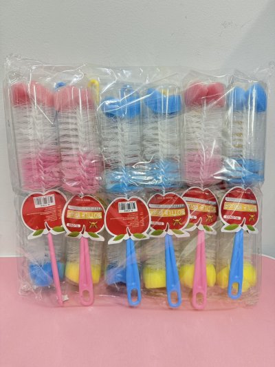 17410#แปรงล้างขวดนม 12ชิ้น/ โหล ราคา 10 บาท