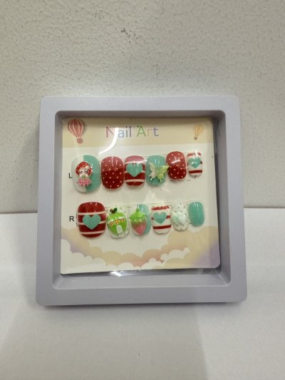 A819-01#ติดเล็บ 12ชิ้น/ โหล ราคา 20 บาท