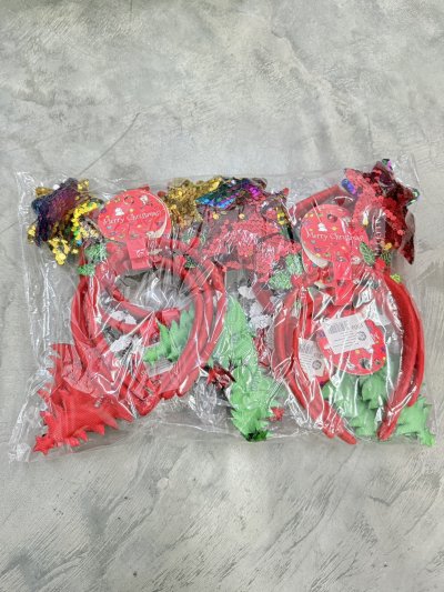 A016-03#ที่คาดผม 12ชิ้น/ โหล ราคา 20 บาท