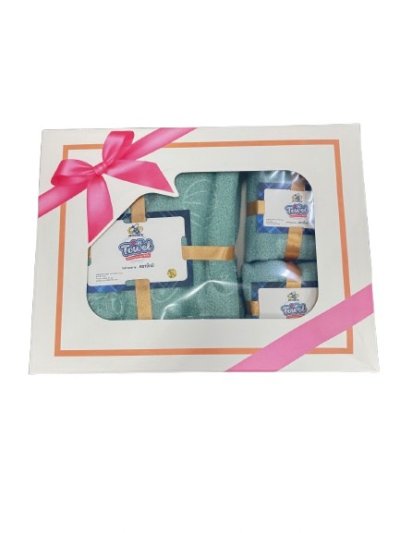 B-61903#ชุดกล่องผ้า2+1 70*140cm-35*75cm