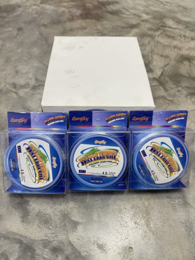 6046-1#เอ็นตกปลา 100M. 1251-1  12ชิ้น/ โหล ราคา 20 บาท