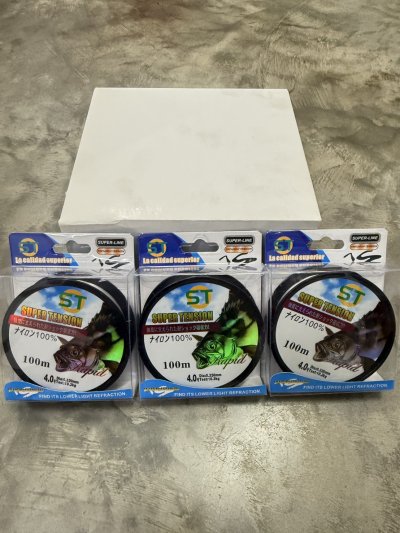 6046-1#เอ็นตกปลา 100M. 1251-1  12ชิ้น/ โหล ราคา 20 บาท