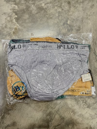 49213#กางเกงในผู้ชาย 4XL 12ชิ้น/ แพ็ค ราคา 20 บาท