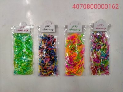 ยางรัดผมห่อ 10 บาท คละสีใหญ่ -M บรรจุ12ชิ้น/แพ็ค ราคา10บาท/ชิ้น