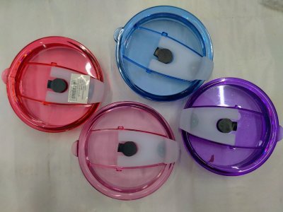 999-00#ฝาแก้วเก็บความเย็นคละสี 10 cm.