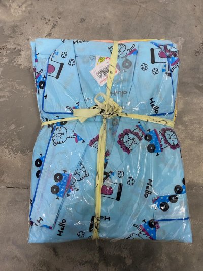 ขายาวแขนยาว ปกเด็ก S M L XL