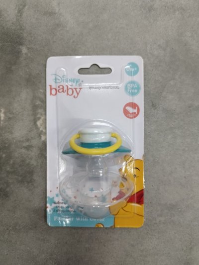 เบบี้แคร์ จุกดูดเล่นหมีพูห์หัวแบน #PH103 12ชิ้น/แพ็ค ราคา55บาท