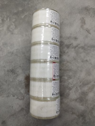 oppพิมพ์ลายThank you สีขาวเหลี่ยมพื้นสีใสดอกไม้ 48*18y บรรจุ12ชิ้น/แพ็ค ราคา20บาท/ชิ้น