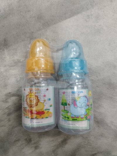 BC-102#ขวดนม 4 oz.กลมแพ็มคู่