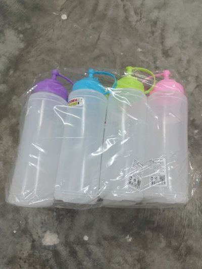 7026#ขวดซอส-จัมโบ้-สีหวาน บรรจุ12ชิ้น/แพ็ค ราคา25บาท/ชิ้น