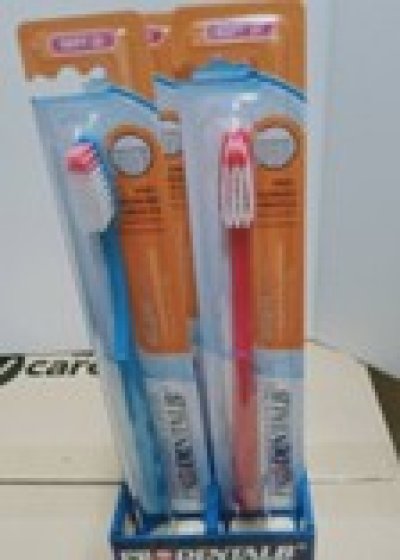 แปรงสีฟัน เดอร์ลุกซ์ ขนแปรงนุ่ม 12ชิ้น/แพ็ค ราคา15บาท