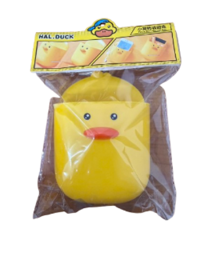 J076-117#ใส่แปรงแขวนลายเป็ด 12ชิ้น/แพ็ค ราคา20บาท