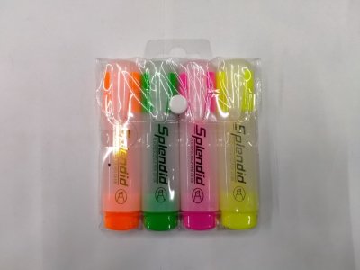 ปากกาเน้นข้อความมี 4 สี A097-20# บรรจุ12ชิ้น/แพ็ค ราคา20บาท/ชิ้น