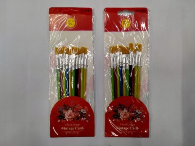 พู่กัน 1*10 PL-5768# บรรจุ12ชิ้น/แพ็ค ราคา20บาท/ชิ้น