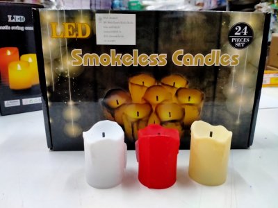 เทียนไฟ LED WM1120# 12ชิ้น/แพ็ค ราคา20บาท