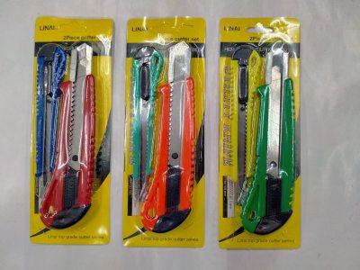 A039-80#คัตเตอร์ 2ชิ้นบรรจุ12ชิ้น/แพ็ค ราคา20/ชิ้น