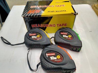 HY156-78#ตลับเมตร 10เมตร สีทึบ บรรจุ12ชิ้น/แพ็ค ราคา59/ชิ้น